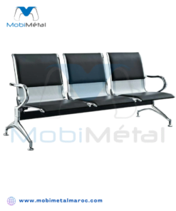 Banquette en inox 3 places