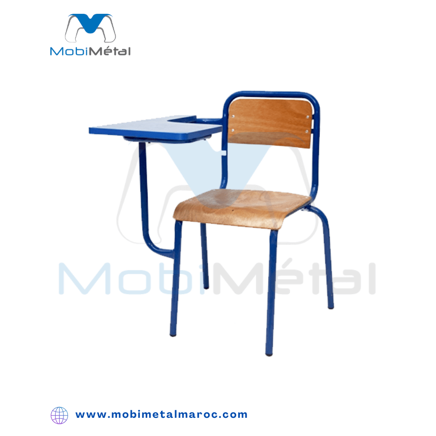 Chaise Caniche à Ecritoire Chaise Caniche à Ecritoire