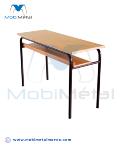 Table Double En U avec casier